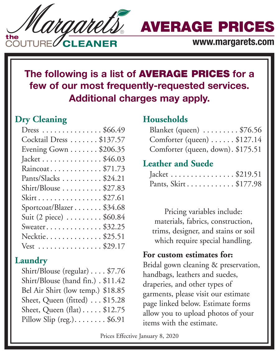 cleaning material prices